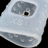 Maxbell Guitar Fingertip Protector Silicon Fingertip Protector for Guitar Banjo Bass XS