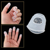 Maxbell Guitar Fingertip Protector Silicon Fingertip Protector for Guitar Banjo Bass M