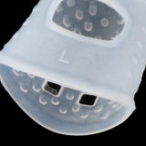 Maxbell Guitar Fingertip Protector Silicon Fingertip Protector for Guitar Banjo Bass L