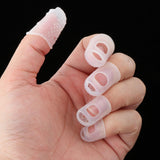 Maxbell Guitar Fingertip Protector Silicon Fingertip Protector for Guitar Banjo Bass L
