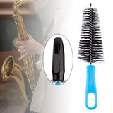 Maxbell Sax Cleaning Brush Sturdy Sound Hole Cleaning Brush for Clarinet Bassoon Sax A