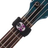 Maxbell Guitar String Mute Dampener Bass Guitar Accessories Guitar Fret Strings Mute Purple