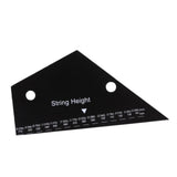 Maxbell Fret Leveling Guide Guitar String Action Gauge for Electric Bass Accessories
