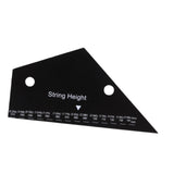 Maxbell Fret Leveling Guide Guitar String Action Gauge for Electric Bass Accessories