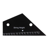 Maxbell Fret Leveling Guide Guitar String Action Gauge for Electric Bass Accessories