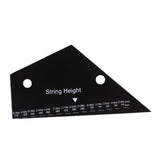 Maxbell Fret Leveling Guide Guitar String Action Gauge for Electric Bass Accessories
