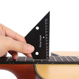 Maxbell Fret Leveling Guide Guitar String Action Gauge for Electric Bass Accessories