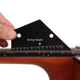 Maxbell Fret Leveling Guide Guitar String Action Gauge for Electric Bass Accessories