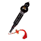 Maxbell Gourd Hlute Wind Instrument with Chinese Knot Woodwind Chinese Hulusi Flute