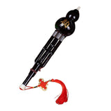 Maxbell Gourd Hlute Wind Instrument with Chinese Knot Woodwind Chinese Hulusi Flute