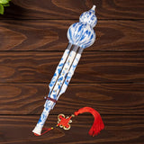 Maxbell Gourd Hlute Wind Instrument with Chinese Knot Woodwind Chinese Hulusi Flute