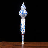 Maxbell Gourd Hlute Wind Instrument with Chinese Knot Woodwind Chinese Hulusi Flute