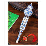 Maxbell Gourd Hlute Wind Instrument with Chinese Knot Woodwind Chinese Hulusi Flute