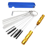 Maxbell Guitar Nut Slotting File Set Luthier Replacement Tools for Instrument String