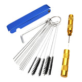 Maxbell Guitar Nut Slotting File Set Luthier Replacement Tools for Instrument String