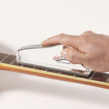 Maxbell Maxbell Fret Leveling File Multifunction for Bass String Instruments Electric Guitar Acrylic