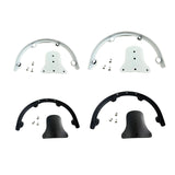 Maxbell Tom Holder Stand Metal Tom Hoop Suspensions Mount for Drum Player Accessories Black 10inch