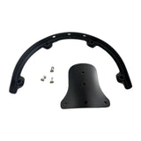 Maxbell Tom Holder Stand Metal Tom Hoop Suspensions Mount for Drum Player Accessories Black 10inch