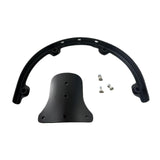 Maxbell Tom Holder Stand Metal Tom Hoop Suspensions Mount for Drum Player Accessories Black 12inch