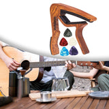 Maxbell Ukulele Capo Accessories Quick Change Capo for Electric Guitar Bass Mandolin B set
