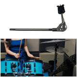 Maxbell Cymbal Expand Arm Sturdy Cymbal Support for Drum Percussion Instrument Parts Short