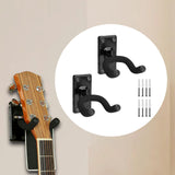 Maxbell Guitar Hanger Easy to Install Sturdy Guitar Holder for Guitars Bass Ukuleles