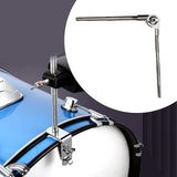 Maxbell Bass Drum Cowbell Clamp Drum Set Stand Holder Support Extension Clamp Holder Short