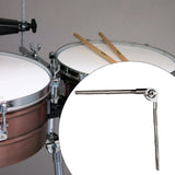Maxbell Bass Drum Cowbell Clamp Drum Set Stand Holder Support Extension Clamp Holder Short