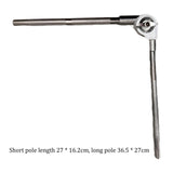 Maxbell Bass Drum Cowbell Clamp Drum Set Stand Holder Support Extension Clamp Holder Short