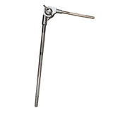 Maxbell Cowbell Mount Holder Rod Metal Percussion Instruments Part for Drum Cowbells Long Rod