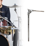 Maxbell Cowbell Mount Holder Rod Metal Percussion Instruments Part for Drum Cowbells Long Rod