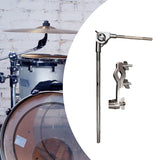 Maxbell Cowbell Mount Holder Rod Hardware Cowbell Attachment for Drum Cowbells Parts Long rod