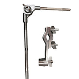 Maxbell Cowbell Mount Holder Rod Hardware Cowbell Attachment for Drum Cowbells Parts Long rod