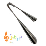 Maxbell Two Tone Agogo Bell Drum Accessories Traditional Instrument Boys Girls Adult 30.8x12x8.5CM