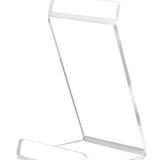 Maxbell Acrylic Vinyl Record Holder Clear Display Rack for Documents Magazines Books 2pcs