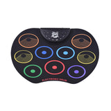 Maxbell Electronic Drum Set Compact Practice Drum Pad Machine for Kids Birthday Gift