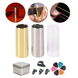 Maxbell Guitar Slides for Acoustic Guitar Slides Kits for Beginner Professional Bass