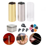 Maxbell Guitar Slides for Acoustic Guitar Slides Kits for Beginner Professional Bass