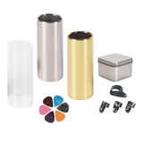 Maxbell Guitar Slides for Acoustic Guitar Slides Kits for Beginner Professional Bass