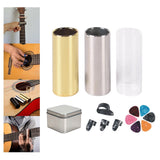 Maxbell Guitar Slides for Acoustic Guitar Slides Kits for Beginner Professional Bass