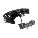 Maxbell Double Row Tambourine Metal Mountable Tambourine for Singers Composers Gifts