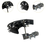 Maxbell Double Row Tambourine Metal Mountable Tambourine for Singers Composers Gifts