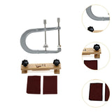 Maxbell Guitar Bridge Clamp Practical Guitar Repair Tool for Wood Guitar Accessories