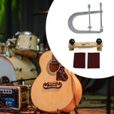 Maxbell Guitar Bridge Clamp Practical Guitar Repair Tool for Wood Guitar Accessories