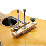 Maxbell 2xAcosutic Guitar Bridges Clamp Repair Tools for Luthier Acoustic Guitar Maker