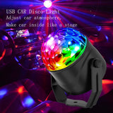 Maxbell Sound Activated Party Light Compact Size DJ Lighting for Room Hotels Parties