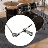 Maxbell Cowbell Holder Rod Metal Easy to Install Music Instrument Accessory for Drum