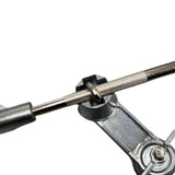 Maxbell Cowbell Holder Rod Metal Easy to Install Music Instrument Accessory for Drum