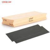 Maxbell Guitar Radius Sanding Block Fret Leveling Luthier Tool for String Instrument 10 to 14
