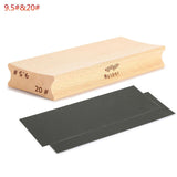 Maxbell Guitar Radius Sanding Block Fret Leveling Luthier Tool for String Instrument 9.5 to 20